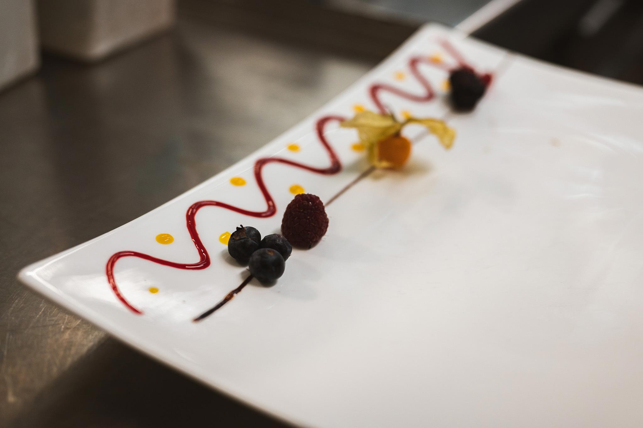 restaurante con platos de temporada en Bilbao
